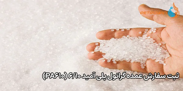 ثبت سفارش عمده گرانول پلی آمید 6/10 (PA610)