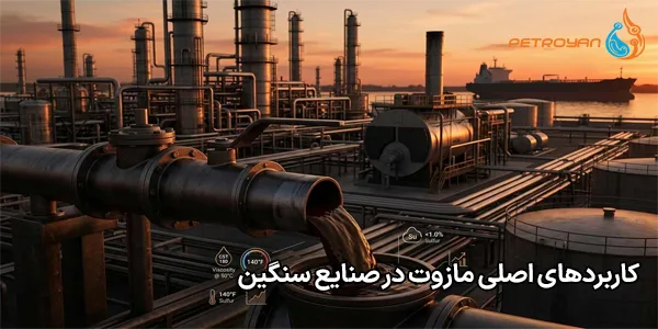 کاربردهای اصلی مازوت در صنایع سنگین کاربردهای اصلی مازوت در صنایع سنگین