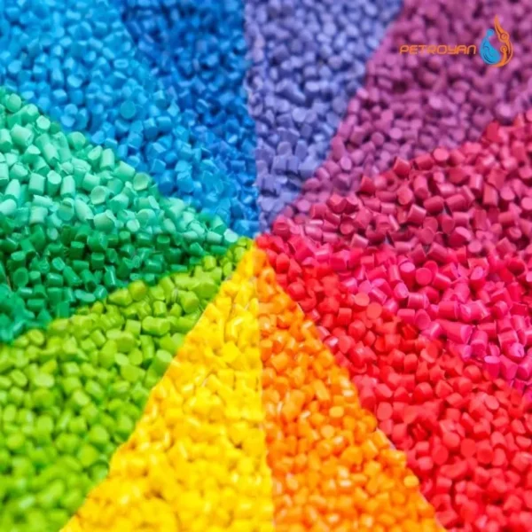 گرانول پی وی سی رنگی